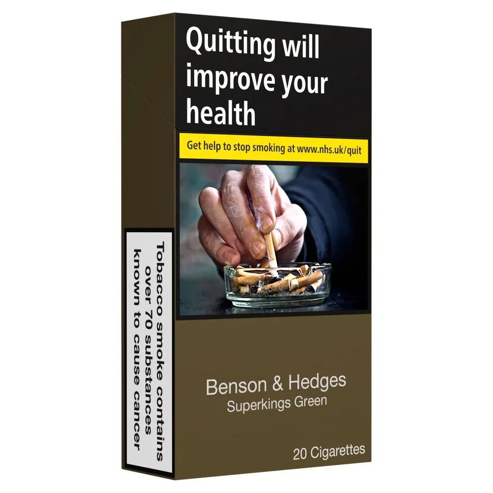 Benson & Hedges Green Superkings
