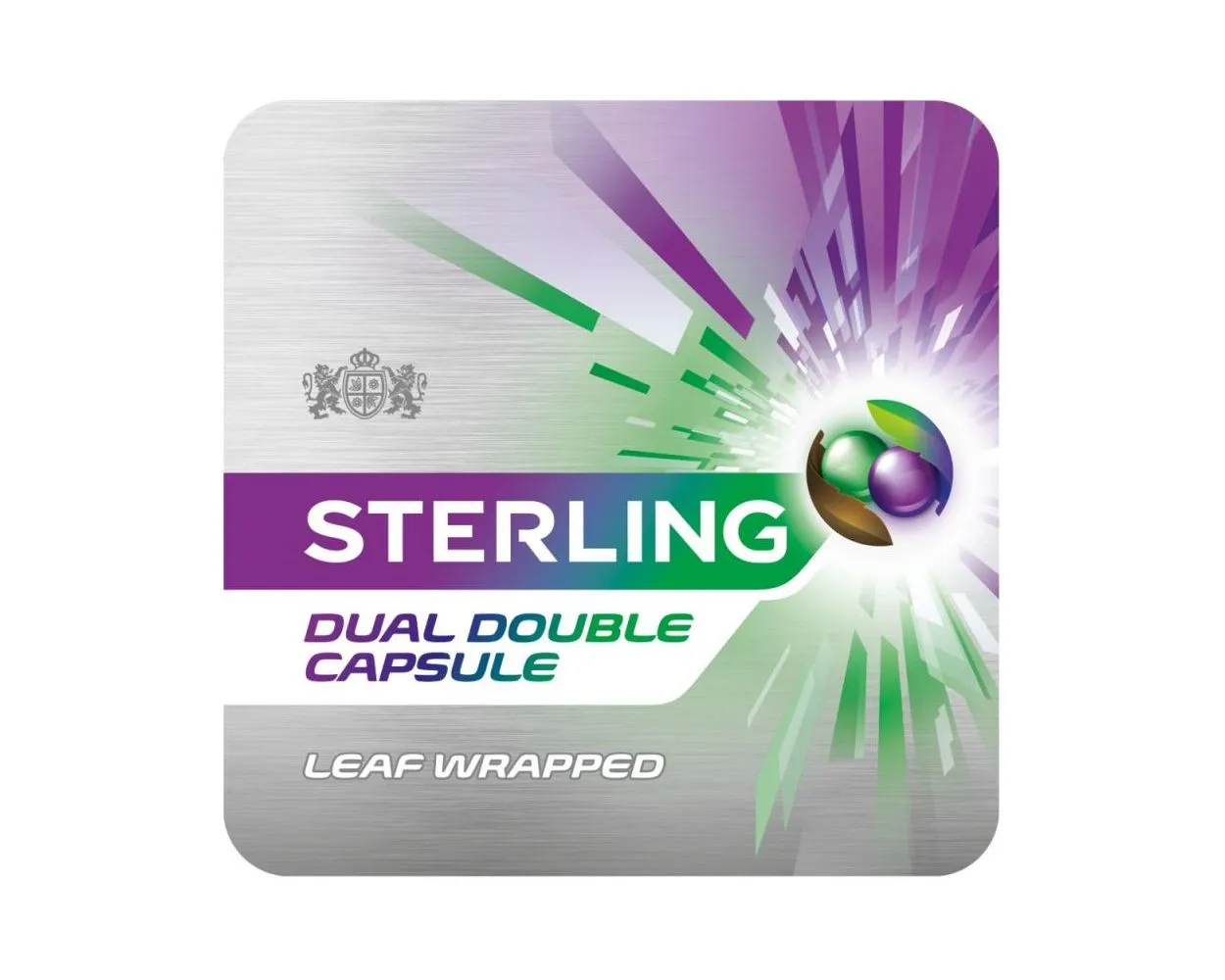 Sterling dual double capsule leaf wrapped 10£7.25