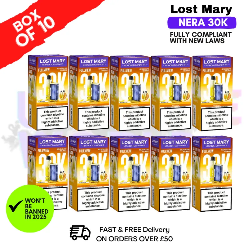 Lost mary nera 30k yellow edition kit