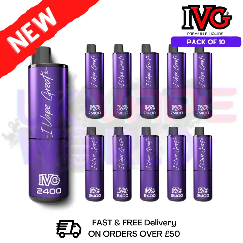 Ivg 2400 blackcurrant edition kit