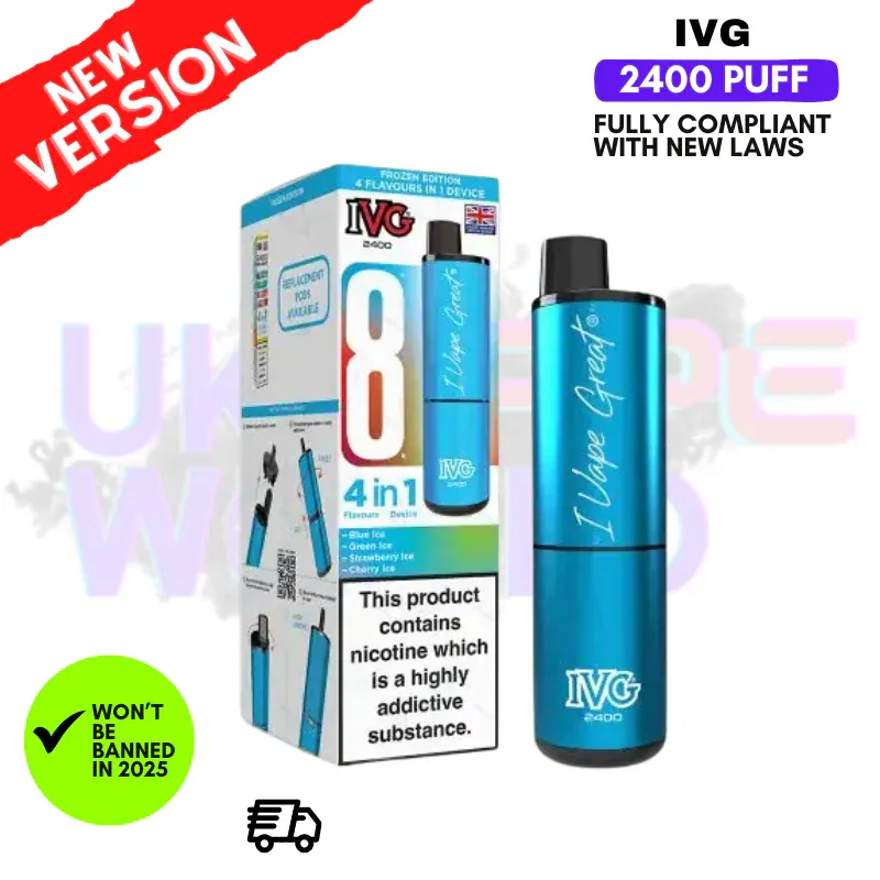 Ivg 2400 frozen edition kit