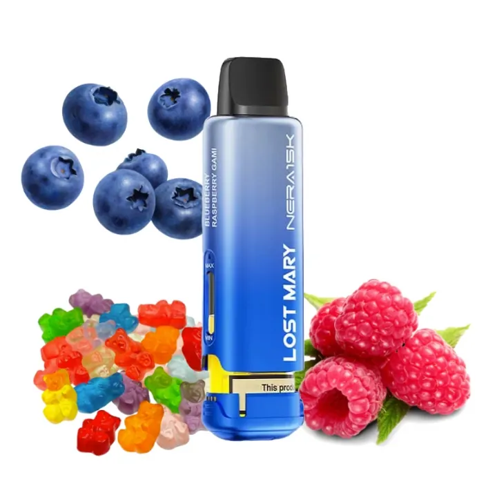 Lost mary nera blueberry raspberry gami 15k pod