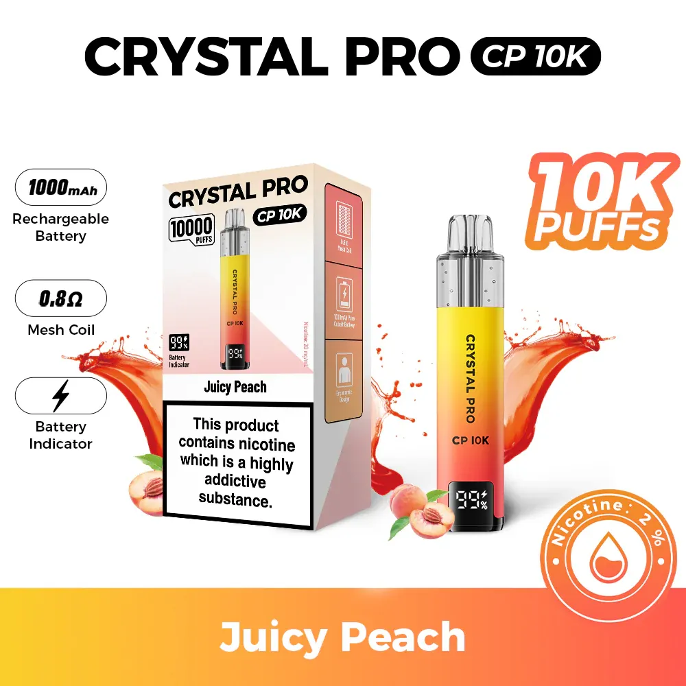 Cp crystal 10k juicy peach pod