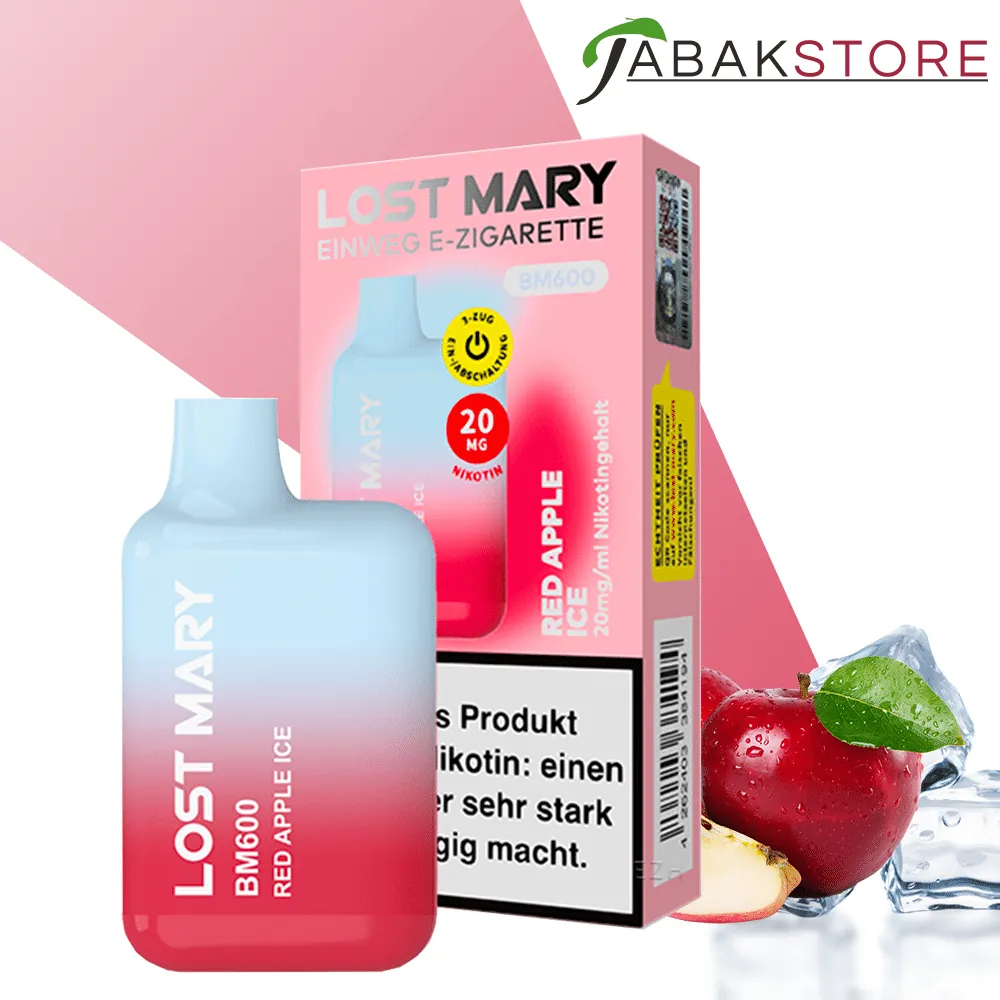 Lost mary bm600 red apple ice kit