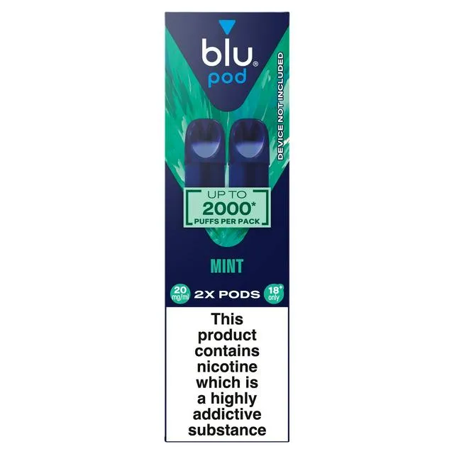 Blu bar mint pods
