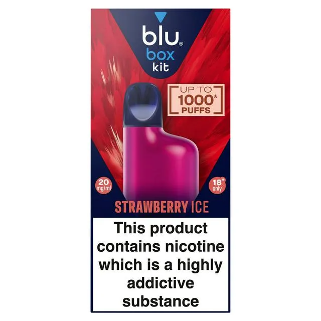Blu box strawberry ice kit