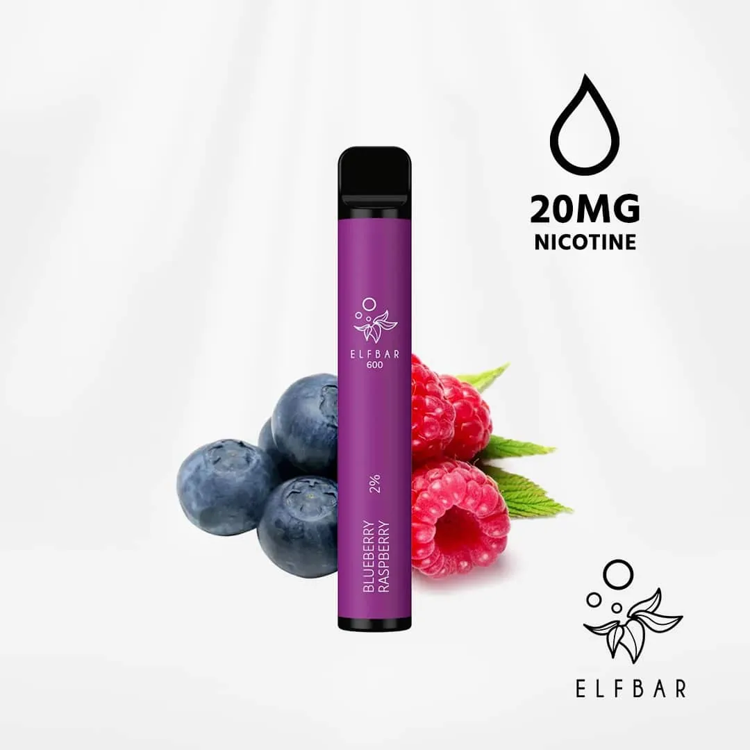 Elfbar 600 Blueberry Raspberry Pod