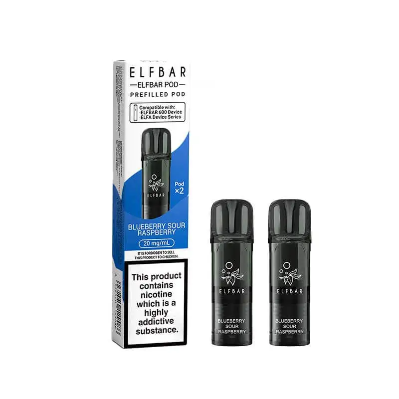 Elfbar 600 blueberry sour raspberry pod
