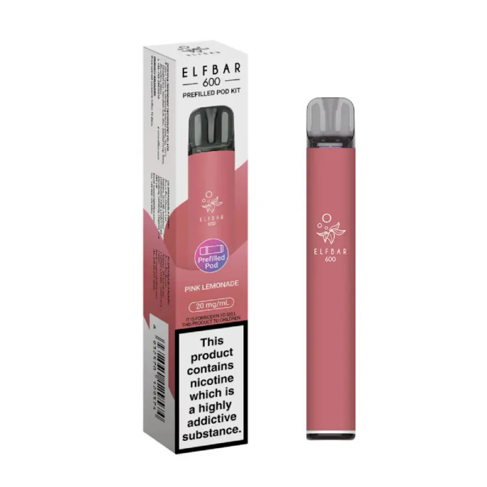 Elfbar 600 pink lemonade pod