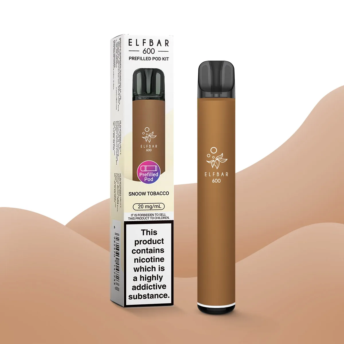 Elfbar 600 Snoow Tobacco Pod