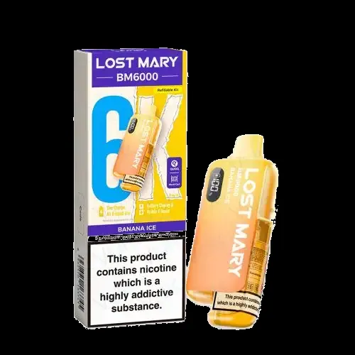 Lost mary bm6000 banana ice pod