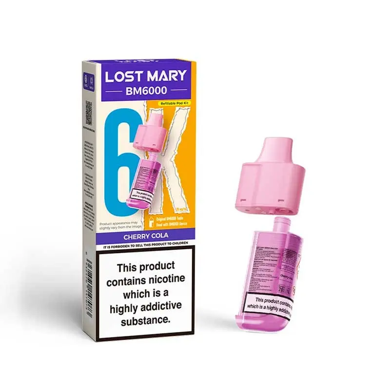 Lost Mary bm6000 Cherry Cola Pod
