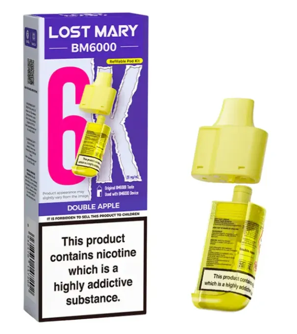 Lost mary bm6000 double apple kit