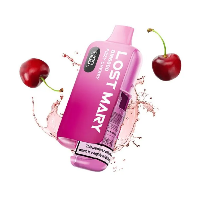 Lost mary bm6000 fizzy cherry pod