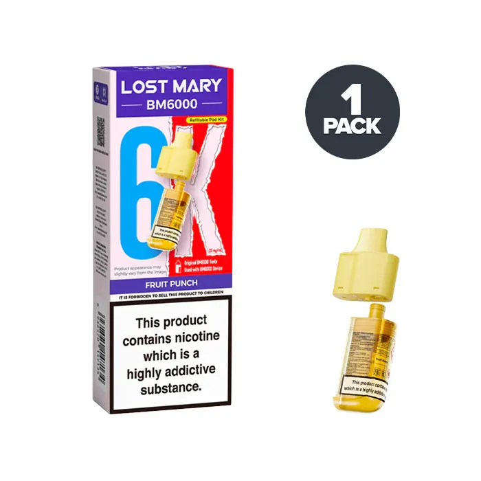 Lost Mary bm6000 Fruit Punch Pod