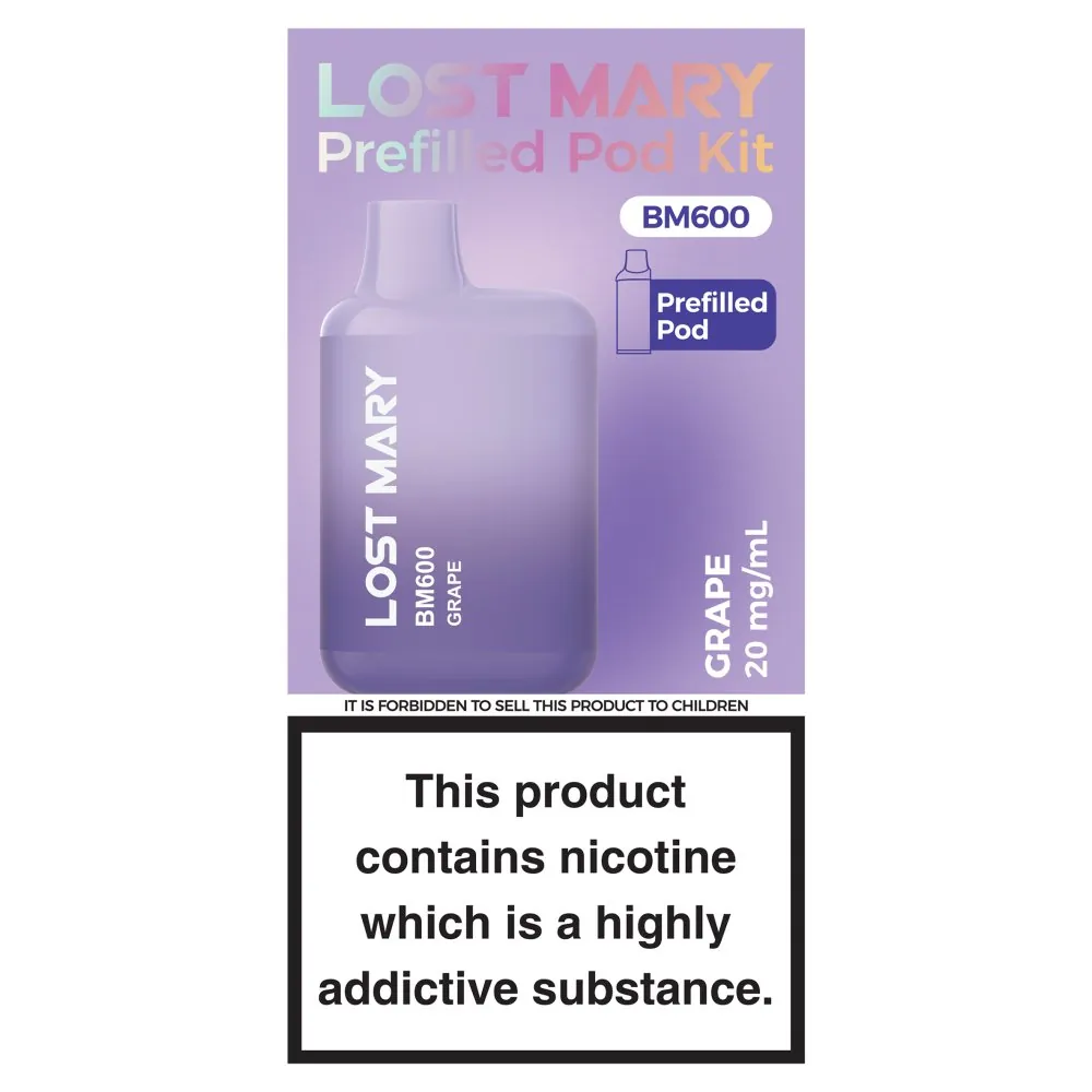Lost mary bm6000 grape kit