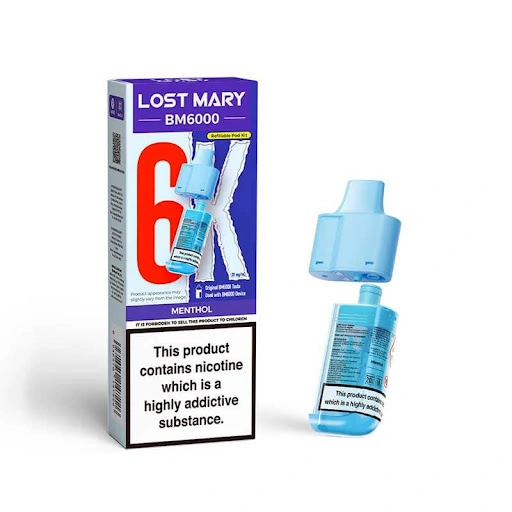 Lost mary bm6000 menthol pod