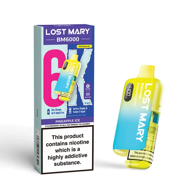 Lost mary bm6000 pineapple ice kit