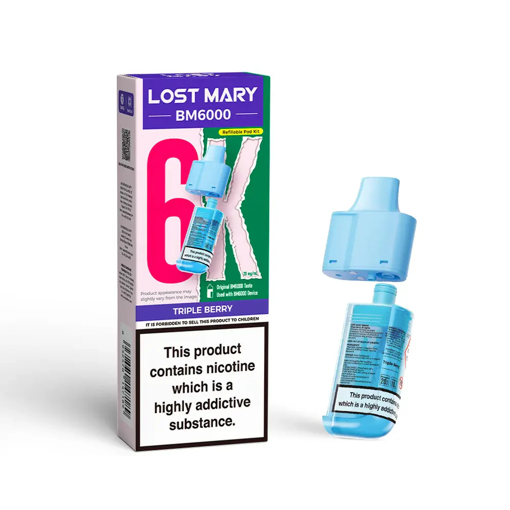 Lost mary bm6000 triple berry pod