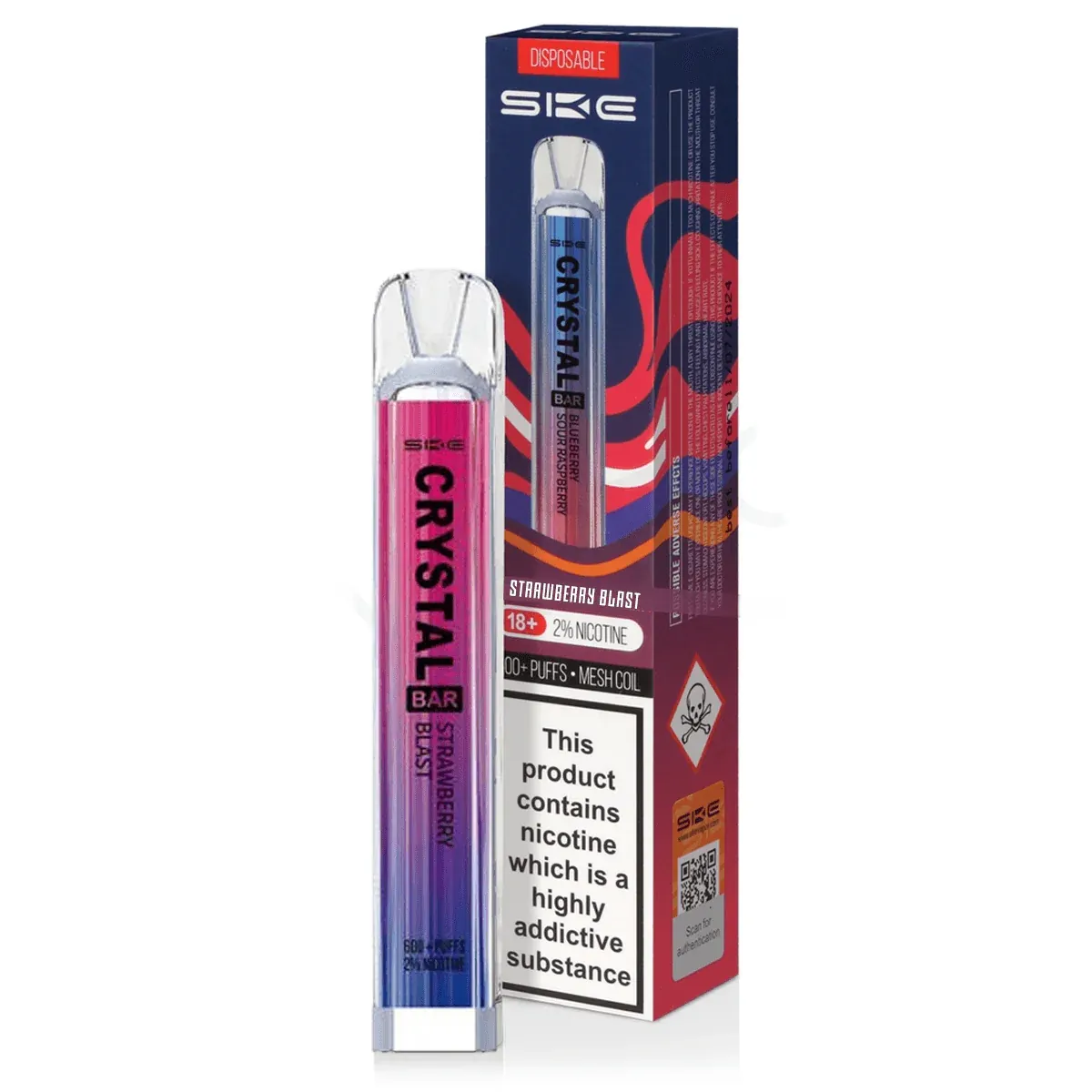 Ske Original Bar Strawberry Blast Kit