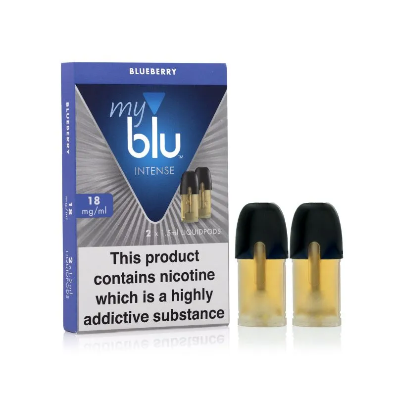 My blu intense blueberry pods