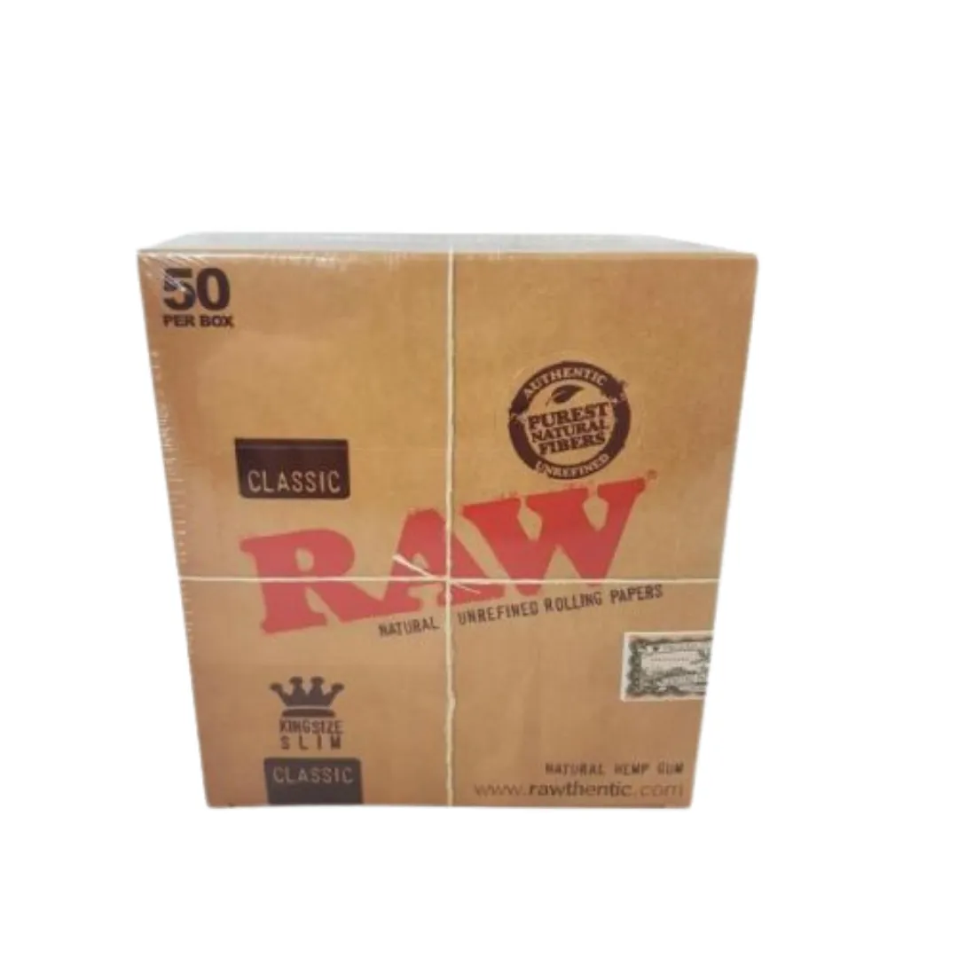Raw classic rolling papers king size