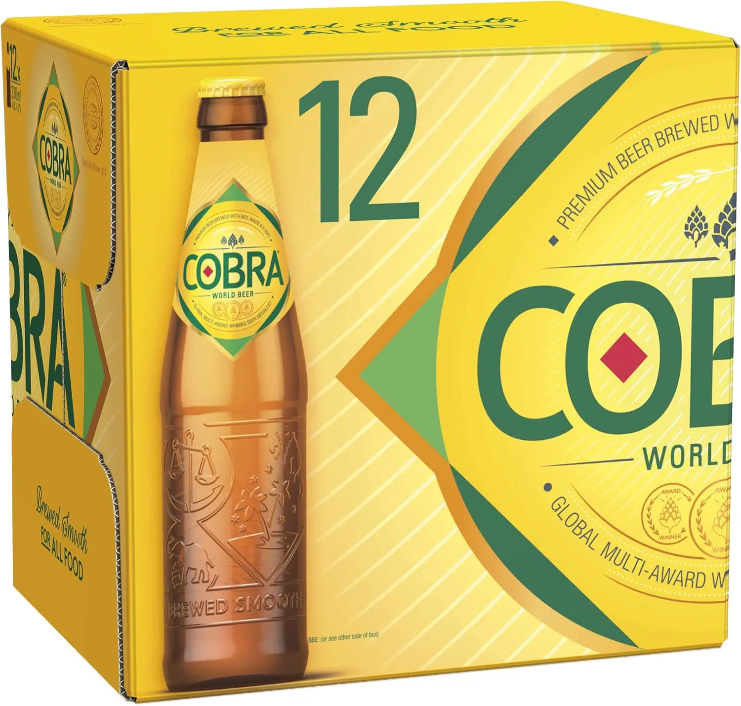 Cobra indian beer nrb 12pack