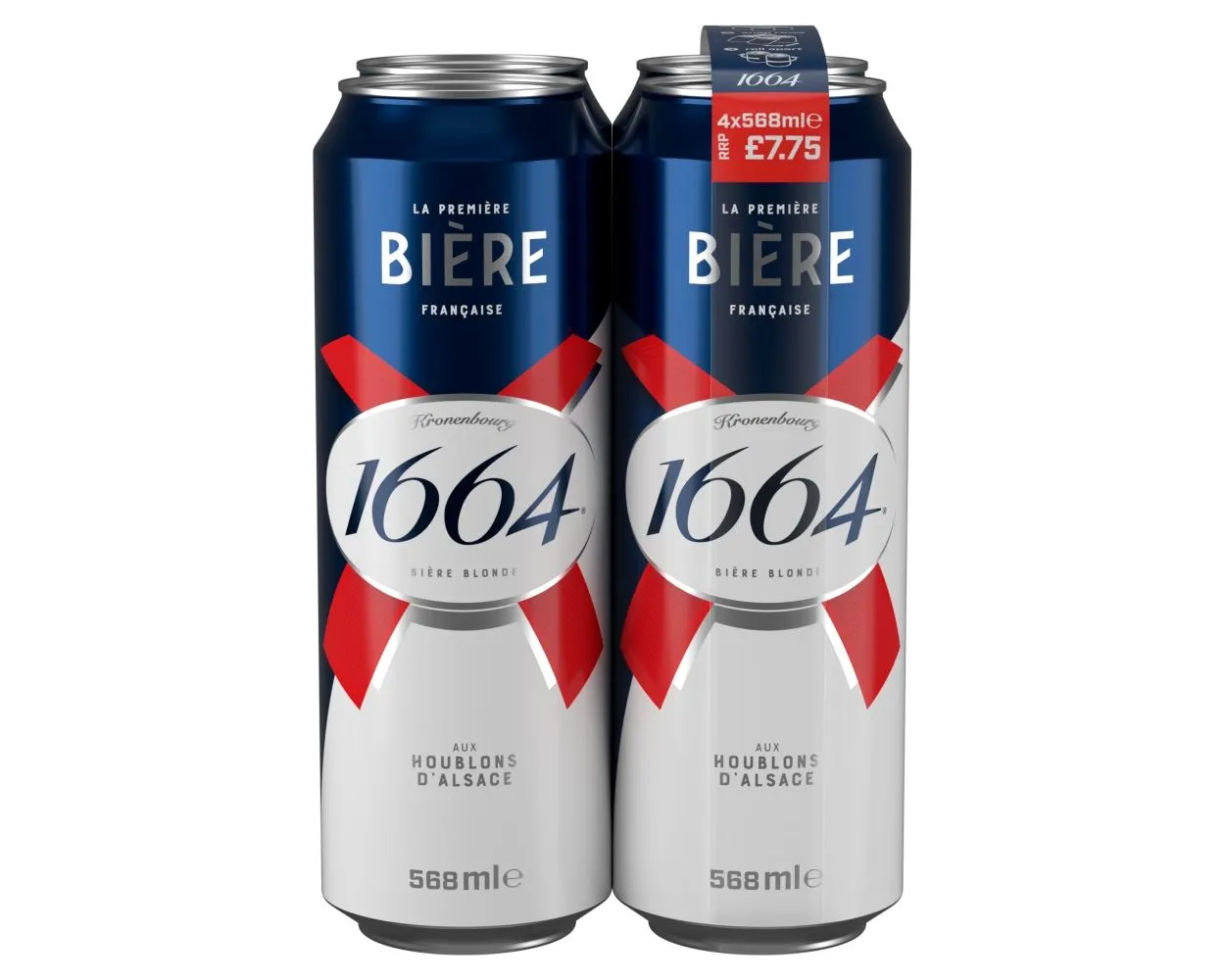 Kronenbourg Biere 1664 4pack Pint PM £7.75