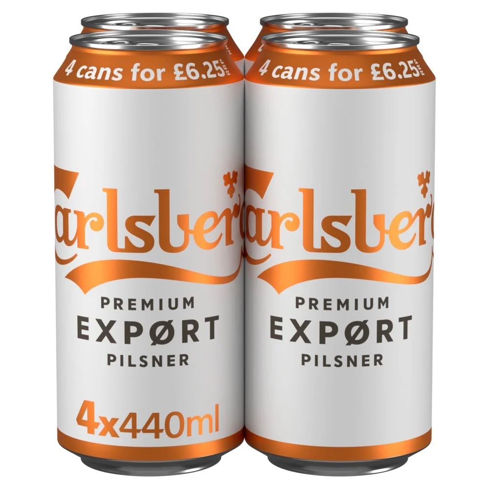 Carlsberg export pmp â£6.25