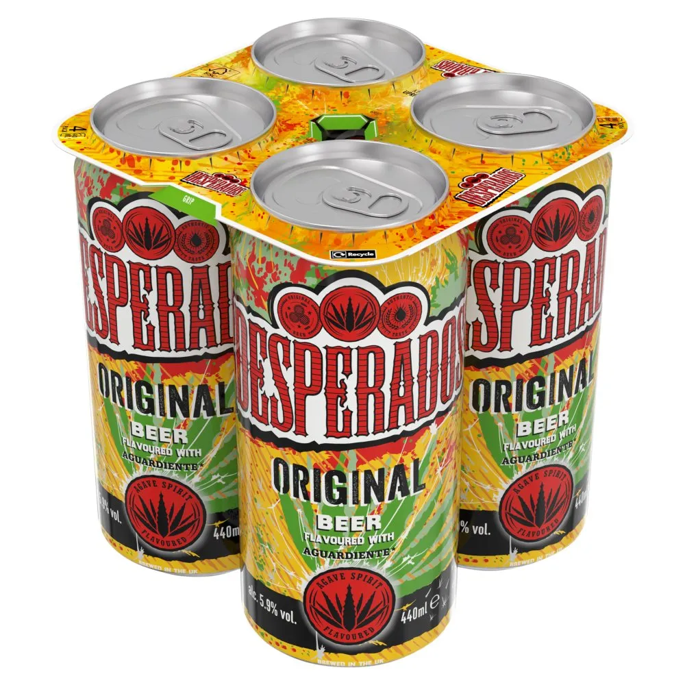 Desperados Tequila Lager Beer Can
