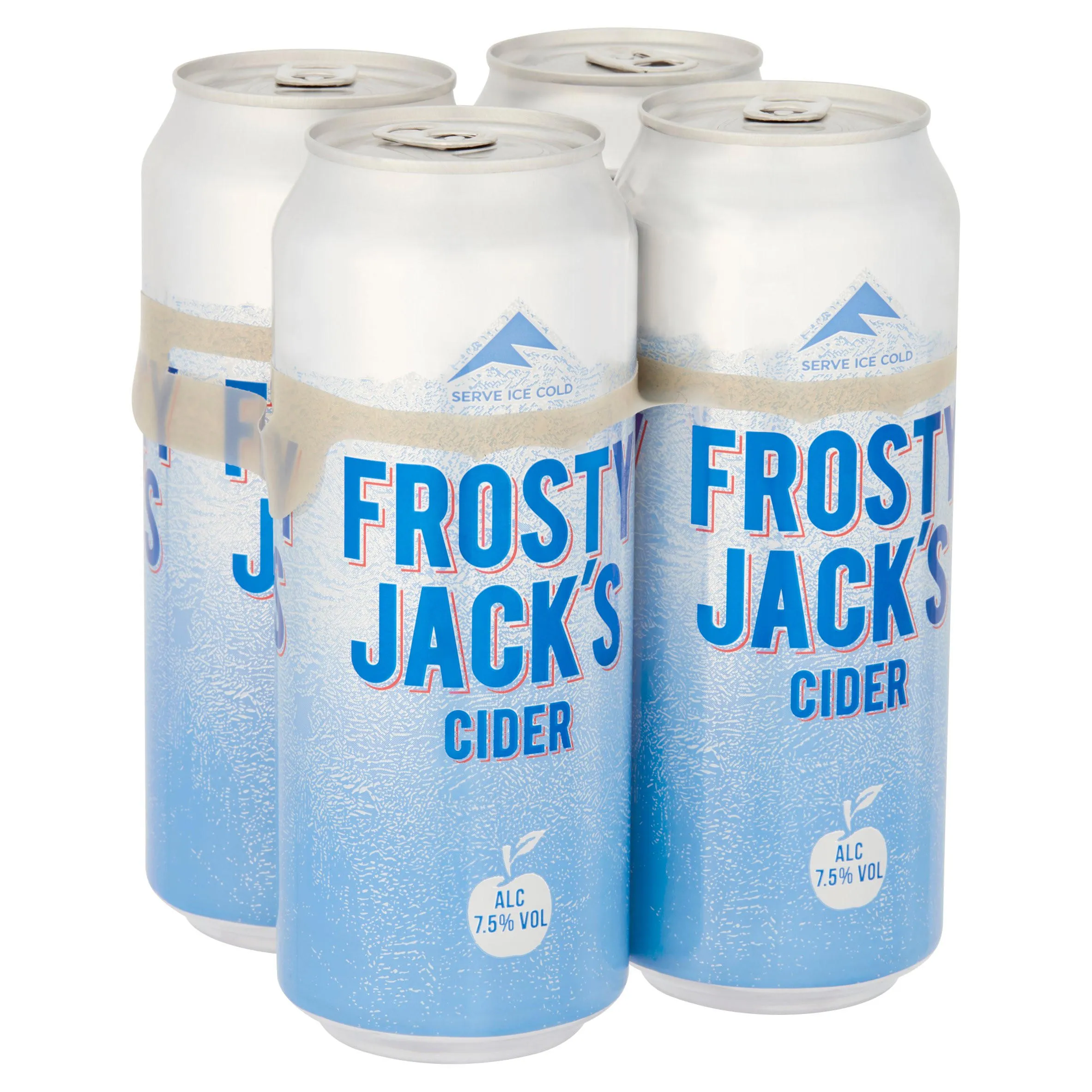 Frosty jack white cider can 4pack