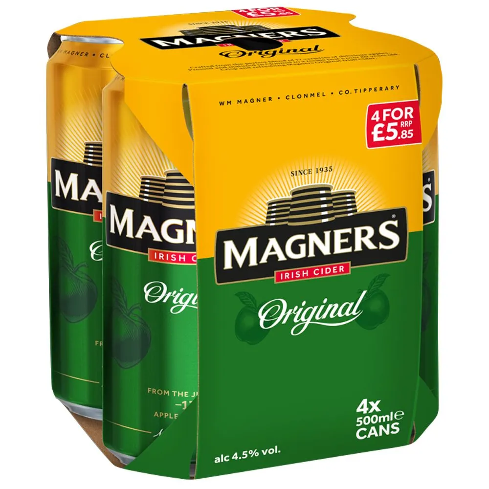 Magners Orginal Cider Can PM £5.85