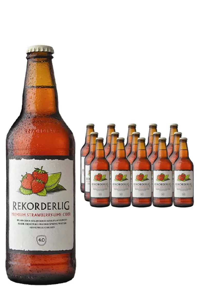 Rekorderlig cider strawberry & lime 15x500ml