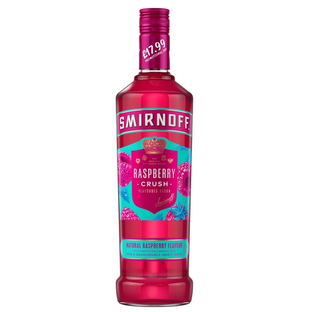 Smirnoff raspberry crunch and lemonade pmpâ£2.19
