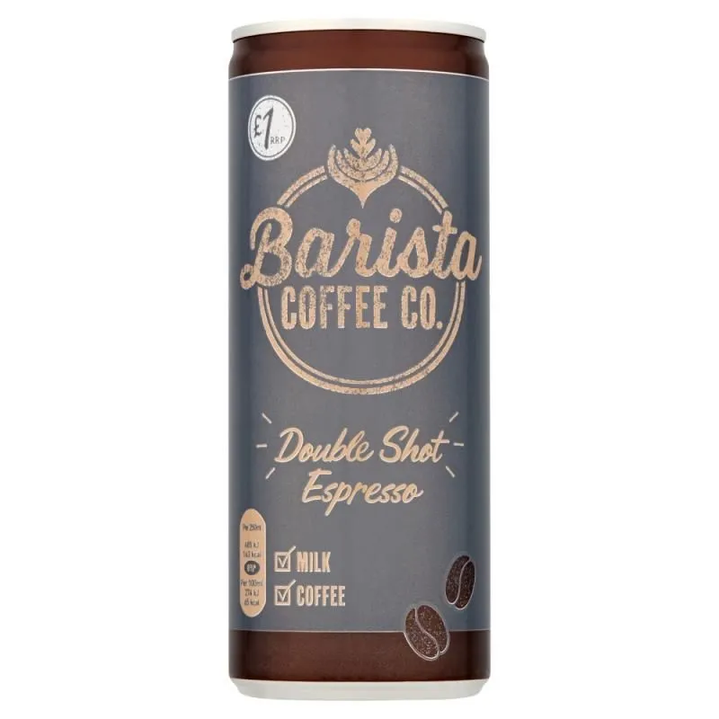 Barista cofee co double shot espresso pmp£1