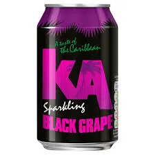 Ka Sparkling Black Grape Can PM £0.69
