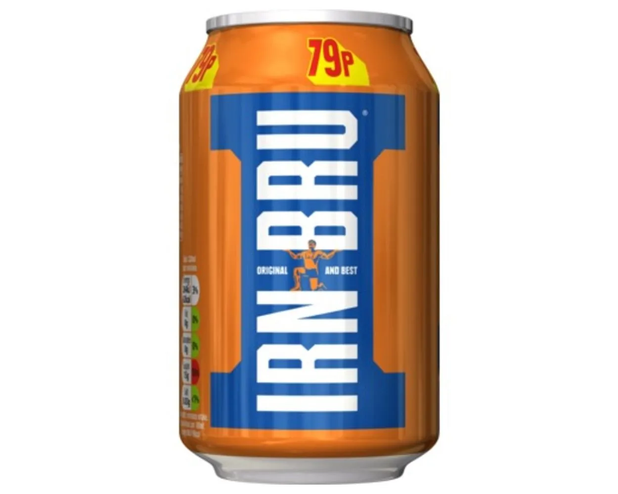 Irn bru regular cans pmp£0.79