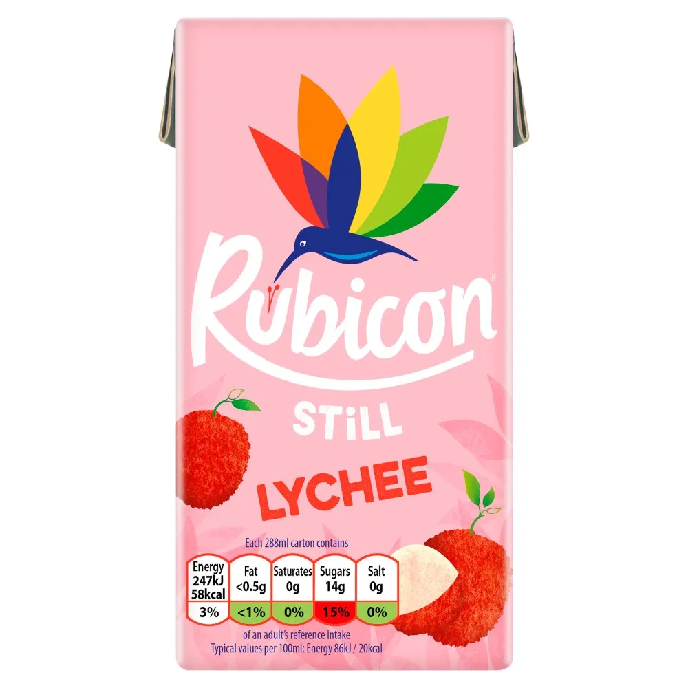 Rubicon still lychee juice drink
