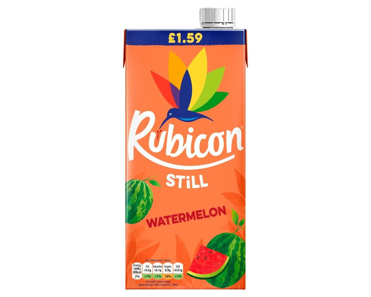 Rubicon still watermelon juice pmp£1.59