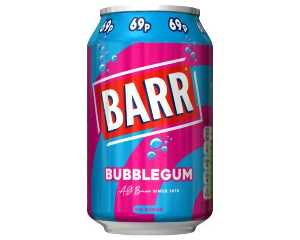 Barr bubblegum £0.69