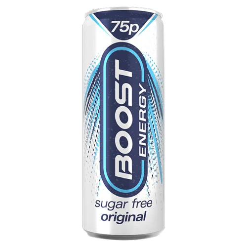 Boost energy drink can sugar free pmp£0.75