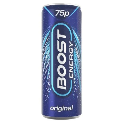 Boost energy drink can original pmp£0.75