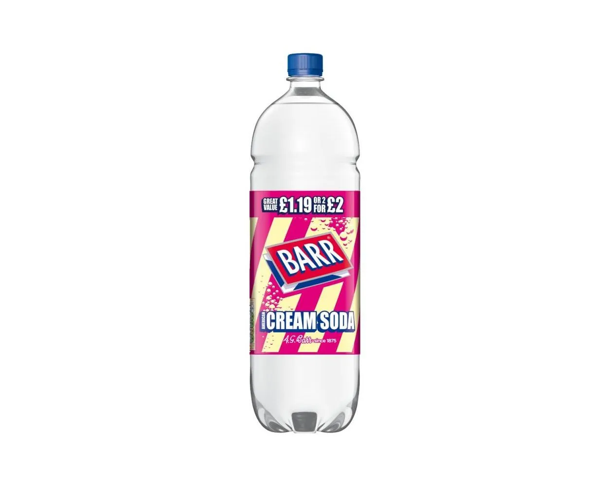 Barr American Cream Soda Pet PM £1.19