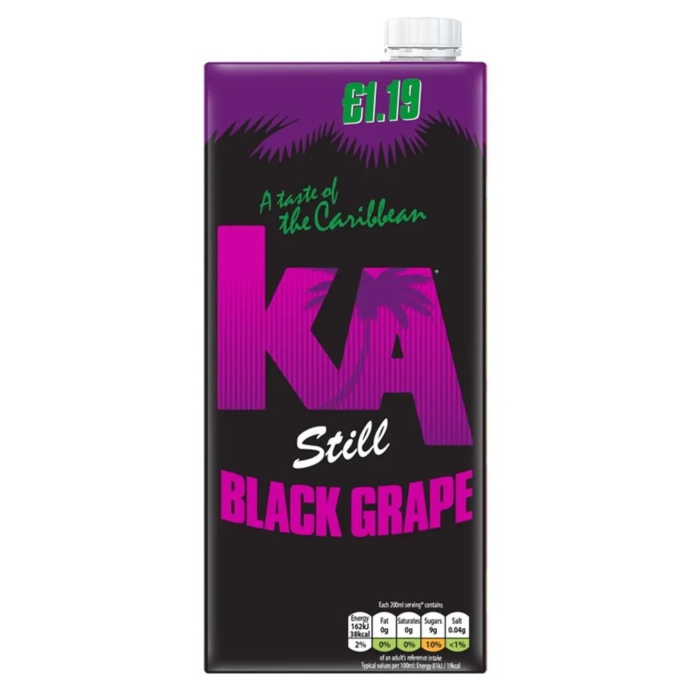 Ka Still Black Grape PM £1.19