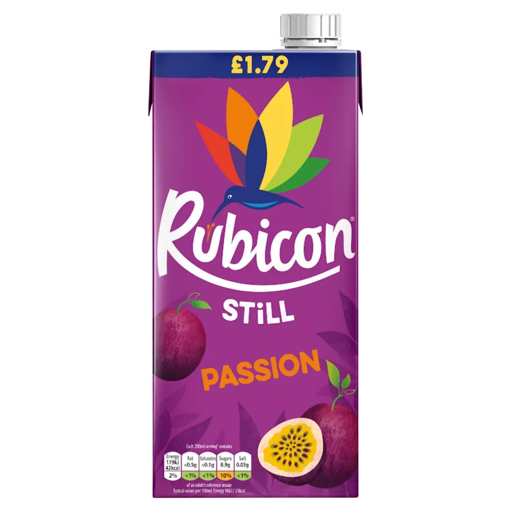 Rubicon still passion fruit pmp£1.79