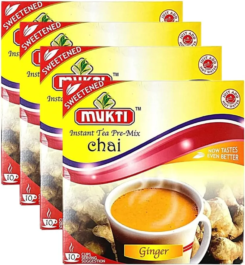 Mukti inst ginger tea swt 5pk