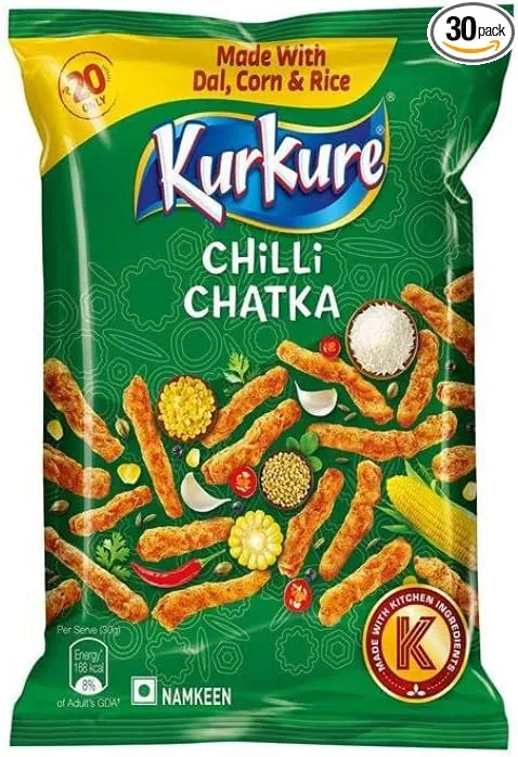 Kurkure chilli chatka