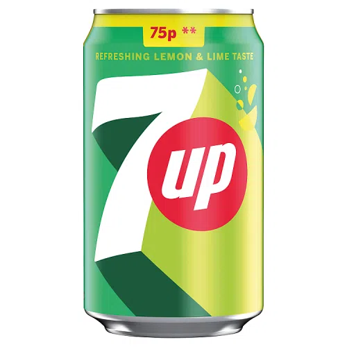 7up Regular Cans PM £0.75