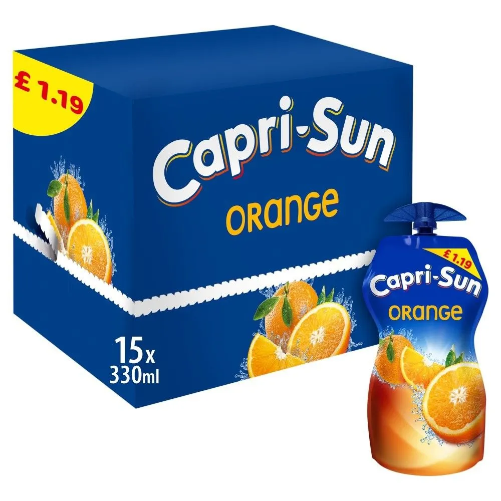 Capri sun orange pm£1.19