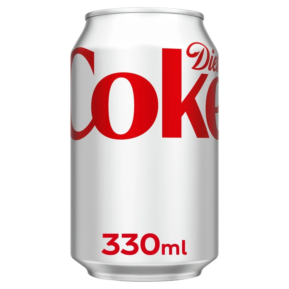 Coke Diet Can Plain